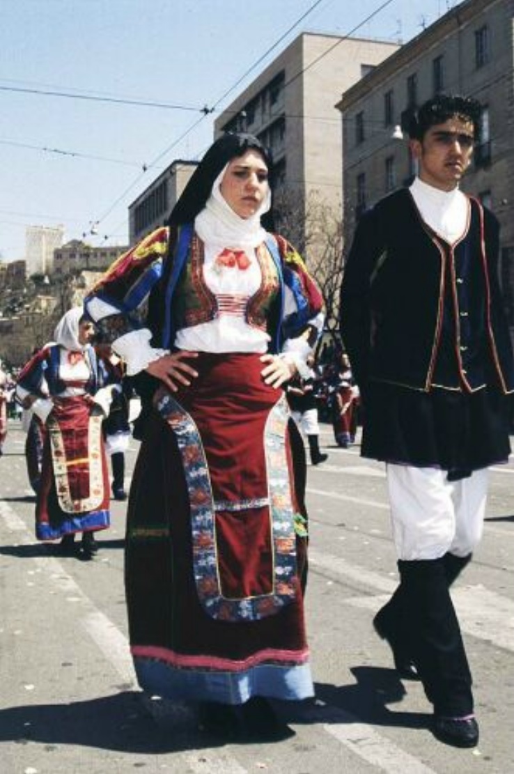 Costumes folklorique sarde
